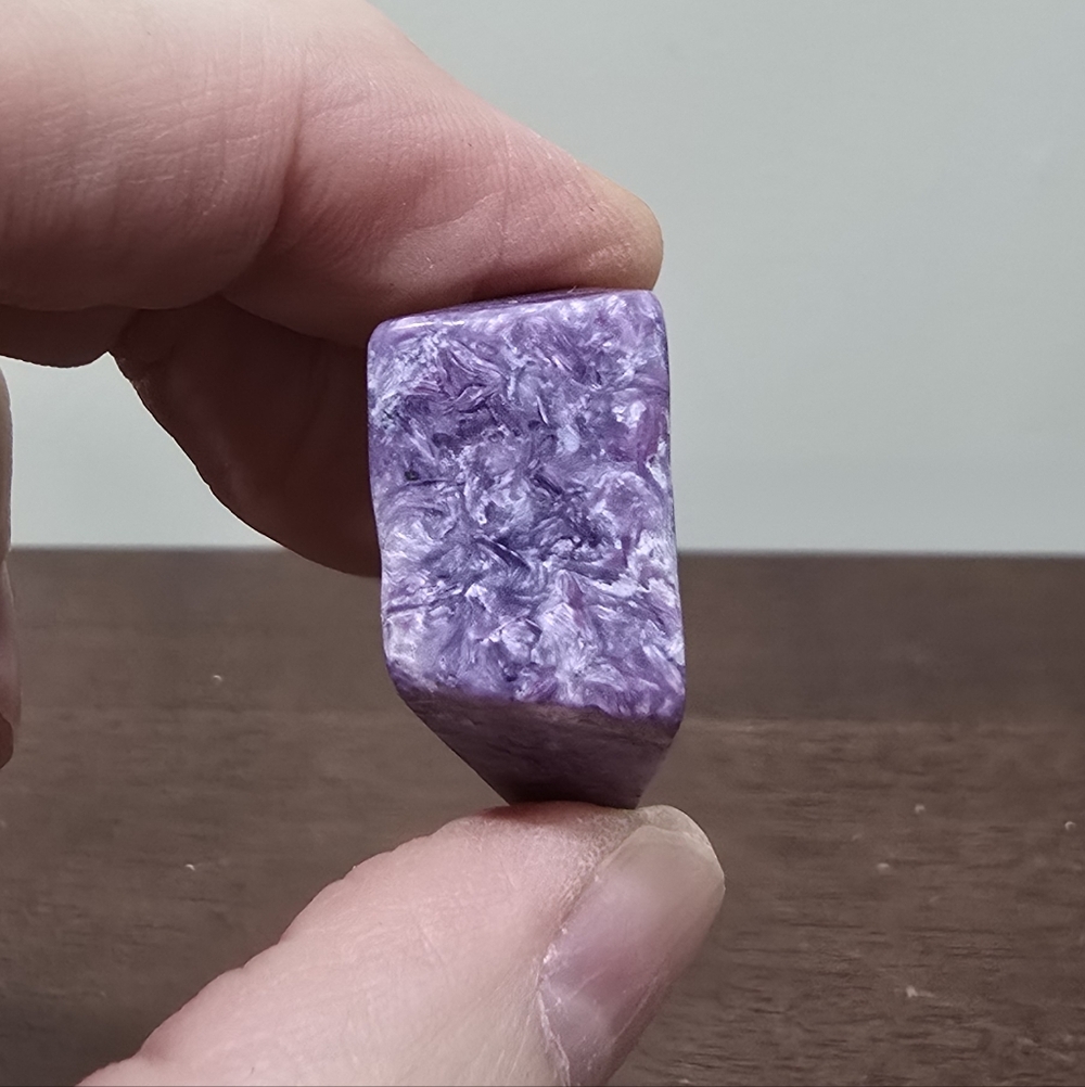 Charoite Crystal Polished Stone #F